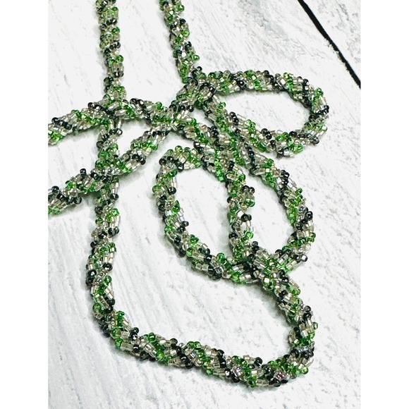 Keep It 100 Beaded Pendant Necklace Statement Native Amercan Made Medallion - Picture 7 of 11